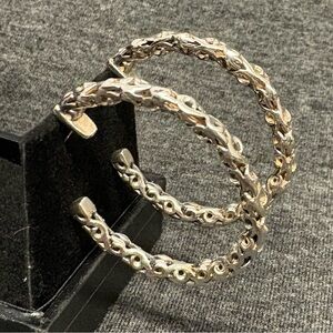 Charles Krypell Ivy Hoop Earrings